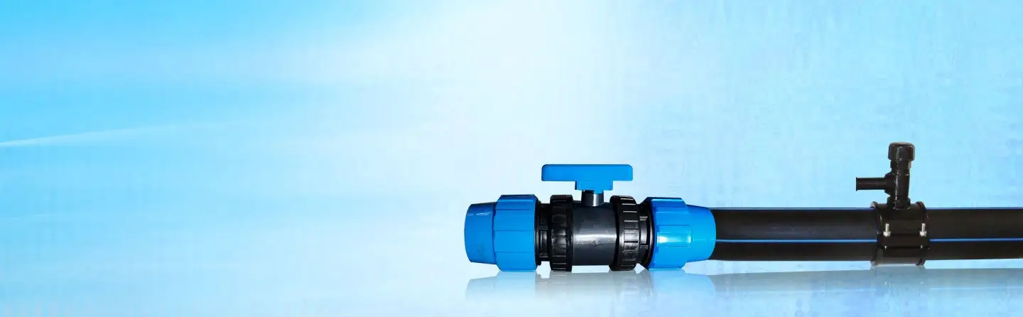  Valve Compression image front hdpe pipe fitting3d 2
