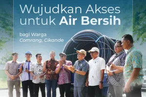 Program CSR Hoco Group Wujudkan Akses Untuk Air Bersih